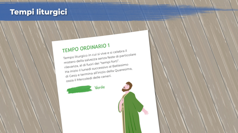 Anno Liturgico e Tempi Liturgici - Tempo Ordinario I - Cateshop